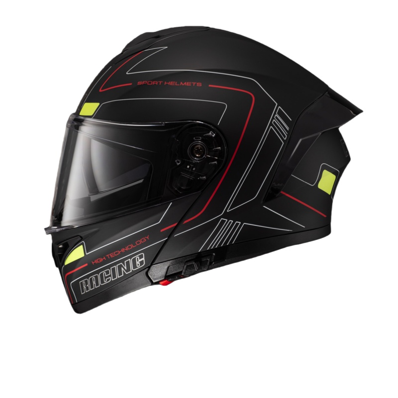 DOT Approved Dual Visor Motorb - Dual Visor Motorcycle Racing Helmet review and price