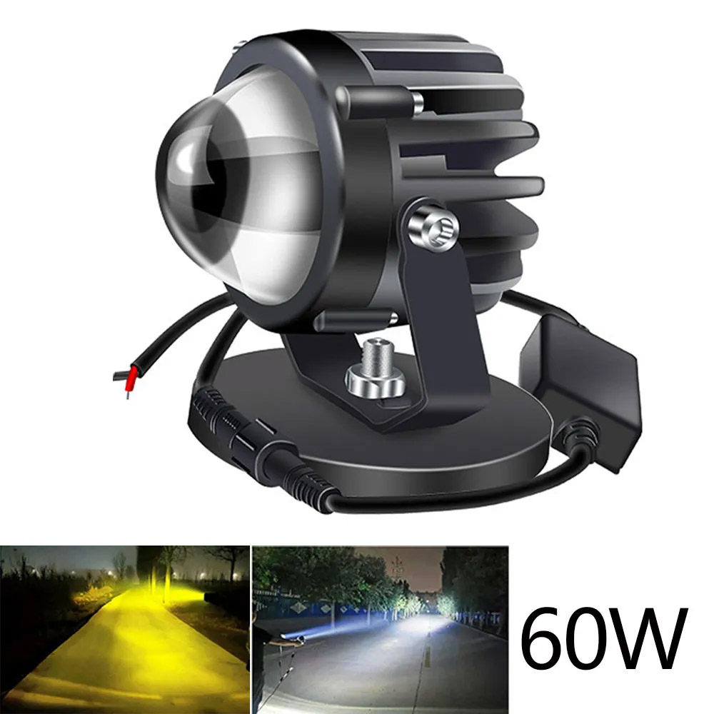 Motorcycle Projector Laser Lig - Universal Motorcycle Led Headlight Projector review and price