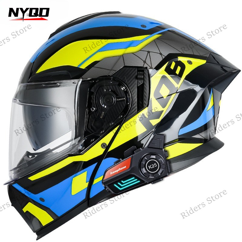 3C Certified Flip Up Motorcycl - Full Face Motorcycle Helmet With Bluetooth review and price