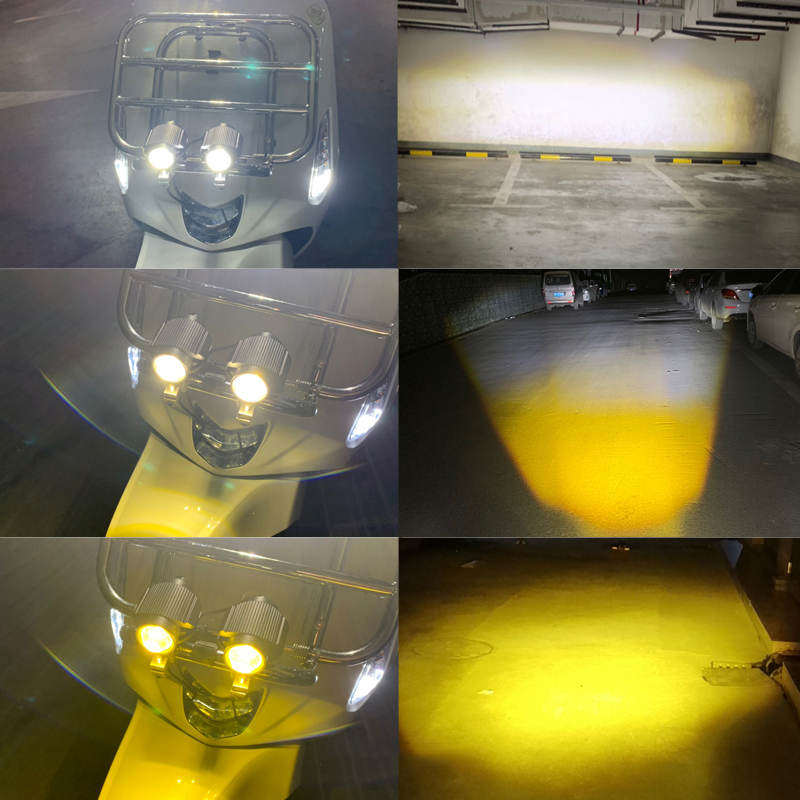 Motorcycle LED Light motorcycl - Universal Motorcycle Led Headlight Projector review and price