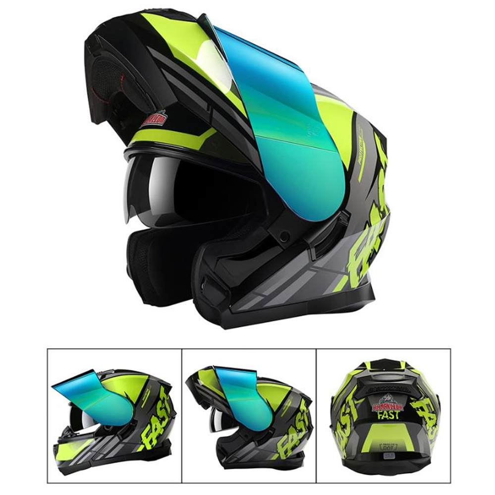 Full Face ADV Motorcycle Dual  - Dual Visor Motorcycle Racing Helmet review and price