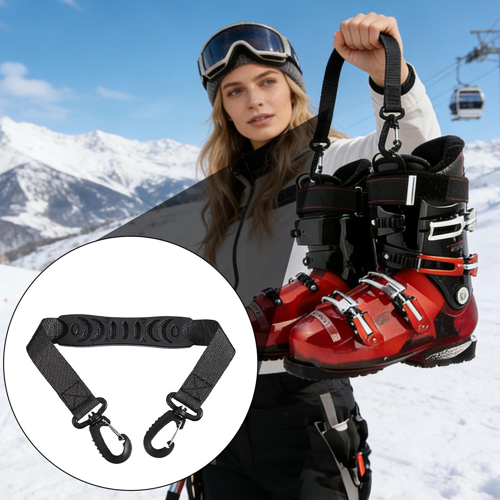 Ski Boot Straps Gear Shoulder  - Riding Gear review and price