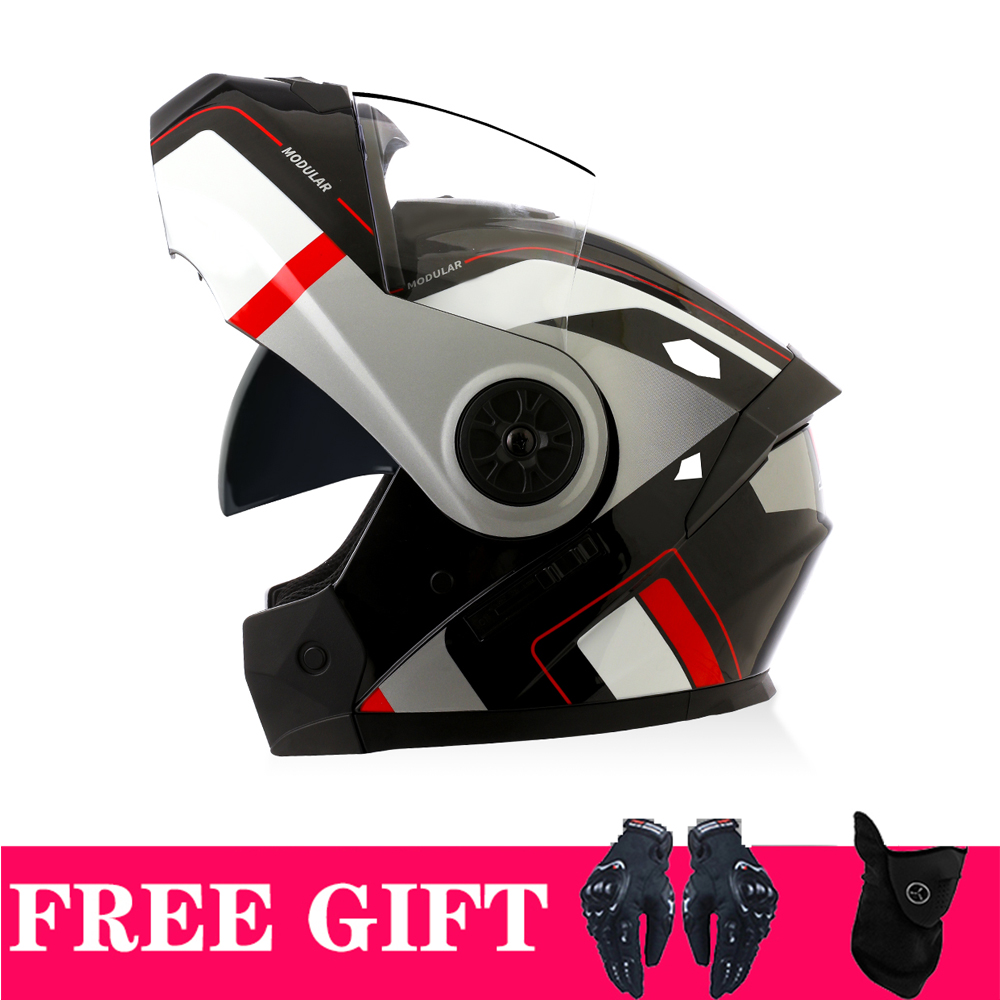 Double Visors Bluetooth Helmet - Full Face Motorcycle Helmet With Bluetooth review and price