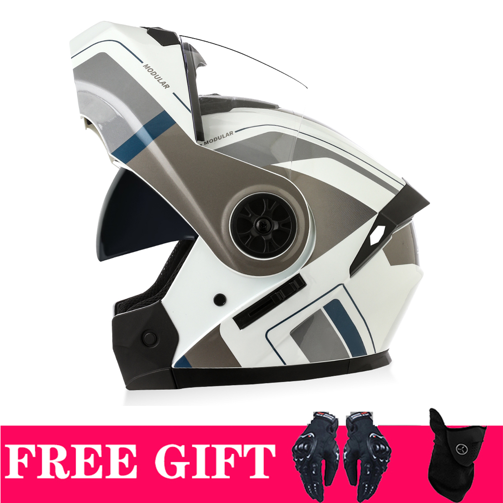 Double Visors Bluetooth Helmet - Full Face Motorcycle Helmet With Bluetooth review and price