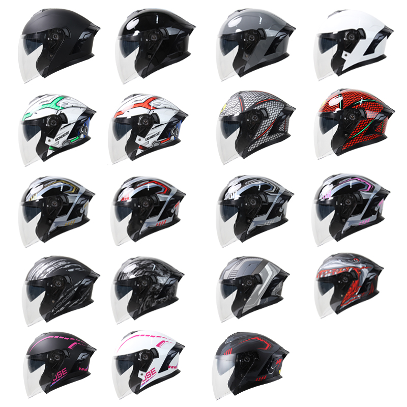 715 Motorcycle Dual Visor Flip - Dual Visor Motorcycle Racing Helmet review and price