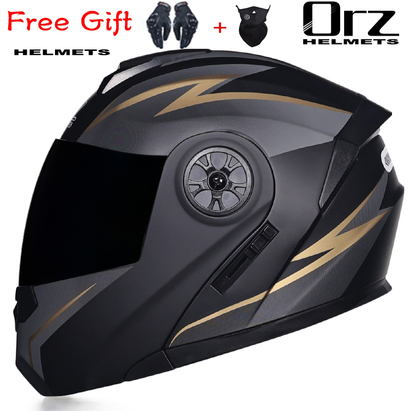 ORZ-161 Latest DOT Approved Sa - Dual Visor Motorcycle Racing Helmet review and price