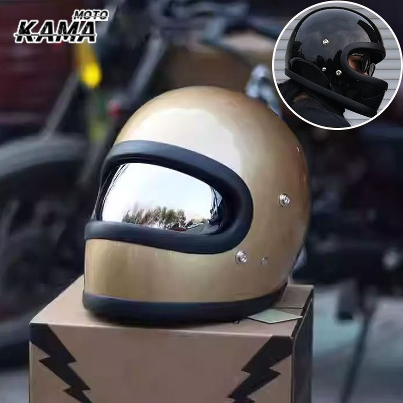 HOT DOT Certiication Retro Mot - Vintage Open Face Retro Helmet review and price