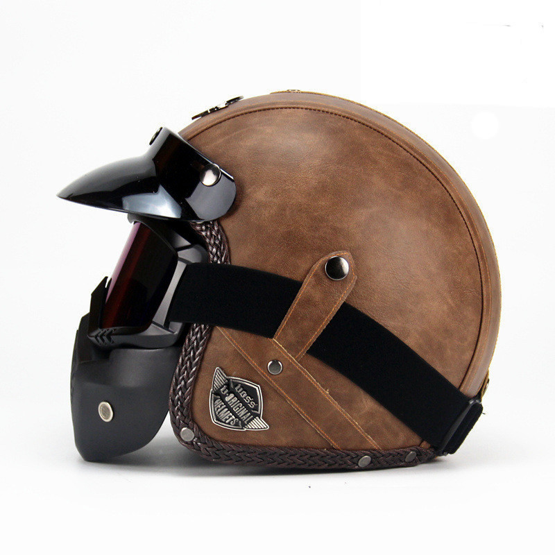 New Arrival Helmets Open Face  - Vintage Open Face Retro Helmet review and price