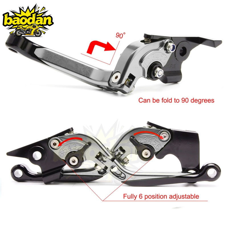Clutch Lever Brake Lever Fit F - Cnc Aluminum Adjustable Brake Clutch Levers review and price