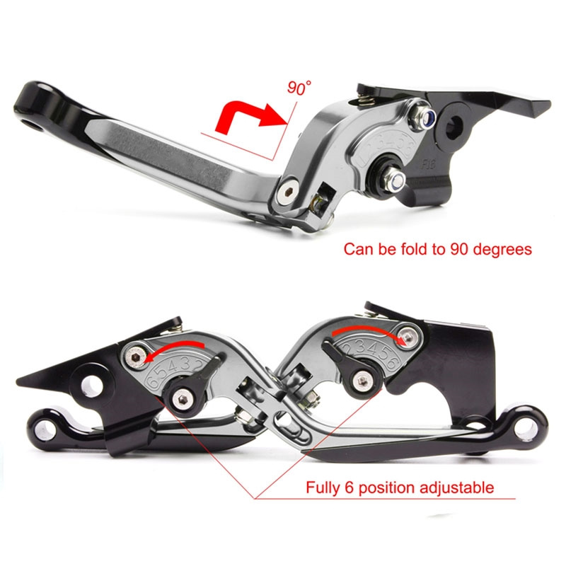 For MT-07 FZ-07 MT 07 FZ07 MT0 - Cnc Aluminum Adjustable Brake Clutch Levers review and price