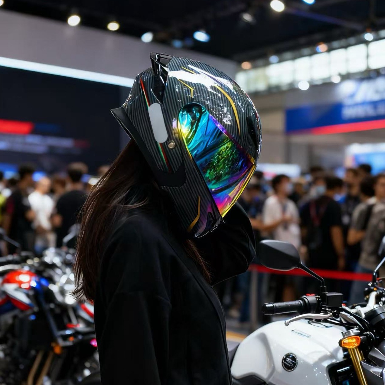 Certified Modular Flip Up Moto - Dual Visor Motorcycle Racing Helmet review and price